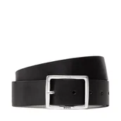 Paski - Pasek Męski Boss Rudolf 50471306 Czarny - miniaturka - grafika 1