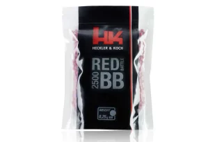 Kulki ASG Heckler & Koch Red Battle 0,25g 2500 szt - Amunicja i osprzęt ASG - miniaturka - grafika 1