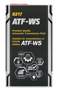 Olej Przekładniowy Mannol Atf Ws Aisin 8217 4L - Oleje przekładniowe - miniaturka - grafika 1