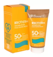 Balsamy i kremy do opalania - Biotherm Filtr przeciwsłoneczny SPF 50Water kochanek Face screen)Sun Face screen) 50 ml - miniaturka - grafika 1