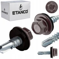 Wkręty - Wkręty samowiercące do stali, metalu ETANCO GT5 5,5x25mm RAL 9007 250 szt. - miniaturka - grafika 1