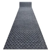 Wycieraczki - Wycieraczka antypoślizgowa 100 cm VECTRA 902 zewnętrzna, wewnętrzna, na gumie - jasny szary, 100x980 cm - miniaturka - grafika 1