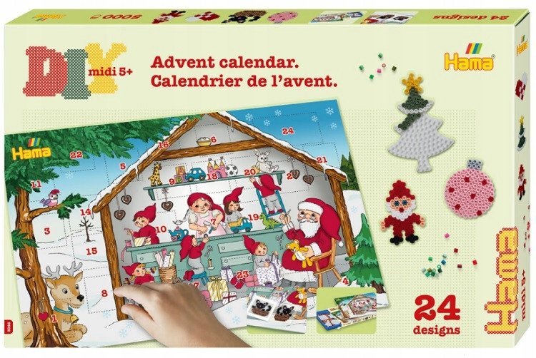 Hama gaveæske - Julekalender 1-24