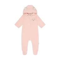 Śpiochy dla niemowląt - Steiff Unisex jednoczęściowy zestaw dla niemowląt GOTS Baby Wellness, jednokolorowy, 50, Silver Pink, 50 - miniaturka - grafika 1