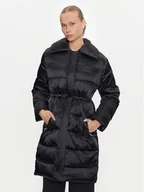 Kurtki damskie - Calvin Klein Kurtka zimowa K20K207728 Czarny Slim Fit - miniaturka - grafika 1