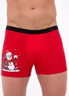 Majtki męskie - SZORTY CORNETTE BS-007/81 TOAST 2 (kolor czerwony, rozmiar XXL) - miniaturka - grafika 1