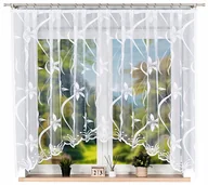 Firany - Firana żakardowa JOLA rozm. 330x160cm (gotowa) z łukiem - miniaturka - grafika 1