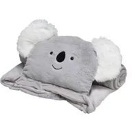 Śpiworki dla dzieci - Home Styling Collection Śpiworek do przedszkola ANIMALS, 160 x 64 cm - miniaturka - grafika 1