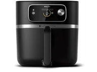 AGD OUTLET - OUTLET Frytownica niskotłuszczowa PHILIPS Airfryer Ovi Smart 2.0 HD9880/90 8.3L z aplikacją i termometrem Czarny - miniaturka - grafika 1