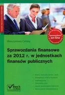 Finanse, księgowość, bankowość - Sprawozdania finansowe za 2012 r. w jednostkach finansów publicznych - miniaturka - grafika 1
