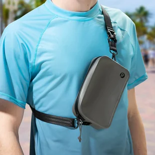 Nite Ize - Pojemnik wodoszczelny RunOff® Hip Pack – Charcoal - ROHP-09-R8 - Akcesoria turystyczne - miniaturka - grafika 3