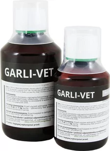 Garli vet 125 ml siła czosnku i żeńszenia - Witaminy i odżywki dla ptaków - miniaturka - grafika 1
