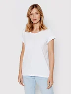 Koszulki i topy damskie - Vila T-Shirt Dreamers 14025668 Biały Regular Fit - miniaturka - grafika 1