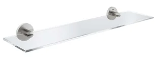 Grohe QuickFix Start - Półka, długość  53 cm, szkło/Supersteel 41202DC0 - Półki łazienkowe - miniaturka - grafika 1