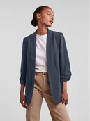 Marynarki i żakiety damskie - Pieces Marynarka 17090996 Granatowy Regular Fit - miniaturka - grafika 1