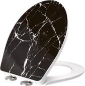 Deski sedesowe - LIVARNO® Deska sedesowa Premium z duroplastu (Marmur) - miniaturka - grafika 1