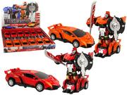 Samochody i pojazdy dla dzieci - Zestaw 2w1 Auto Robot Transformers Miecz Tarcza - miniaturka - grafika 1