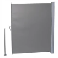 Markizy - Markiza boczna roleta tarasowa 180x300 parawan osłona szara FEN - miniaturka - grafika 1