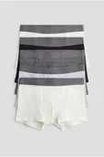 Majtki dla dzieci - H & M - Bokserki 5-pak - Biały - H&M - miniaturka - grafika 1