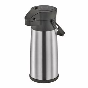 Termos z pompką, stal nierdzewna/tworzywo sztuczne, 2,2 l, śred. 13,5 x 33,5 cm kod: CI-544312 + Sprawdź na SuperWnetrze.pl - Wyposażenie lokali gastronomicznych - miniaturka - grafika 1