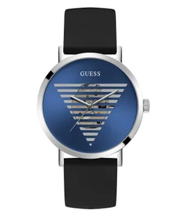 Zegarek Guess Idol zegarek męski na pasku srebrny GW0503G2 - Zegarki męskie - miniaturka - grafika 1