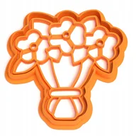 Formy do ciast - Foremka ciastek Bukiet kwiatów Kwiatek Wykrawacz - miniaturka - grafika 1
