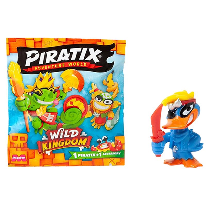 1 x Saszetka PIRATIX Seria Wild Kingdom Figurka Saszetka