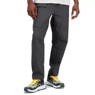 Spodnie sportowe męskie - Spodnie New Balance MP31529ACK - czarne - miniaturka - grafika 1
