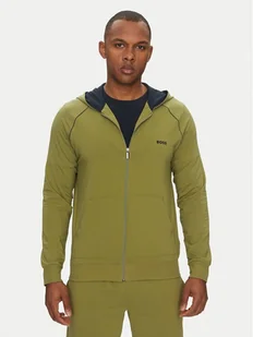 BOSS Bluza Mix&Match 50515313 Zielony Regular Fit - Bluzy męskie - miniaturka - grafika 1