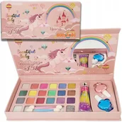 Zabawki kreatywne - ZESTAW KOSMETYKÓW DLA DZIECI PALETKA MAKEUP KOSMETYKI DO MALOWANIA CIENIE - miniaturka - grafika 1