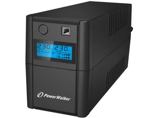 UPS POWER WALKER VI 850 SHL - Zasilacze awaryjne UPS - miniaturka - grafika 1