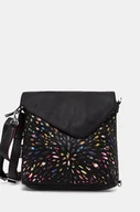 Torebki damskie - Desigual plecak BLACKWELL JERSEY damski kolor czarny duży wzorzysty 24WAKP13 - miniaturka - grafika 1