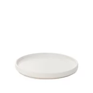 Talerze - Talerz Ceramiczny Famelio Deserowy Biały 21 Cm Homla - miniaturka - grafika 1