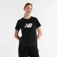 Koszulki i topy damskie - Koszulka damska New Balance WT43582BK  czarna - miniaturka - grafika 1