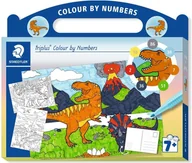Malowanie po numerach - Zestaw do malowania po numerach  "Dinozaury", Staedtler - miniaturka - grafika 1