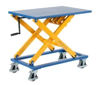 Wózki magazynowe - SWARK Wózek platformowy nożycowy GermanTech (udźwig: 300 kg, wymiary platformy: 1150x750 mm, wysokość podnoszenia min/max: 450-1050 mm) 99780189 - miniaturka - grafika 1