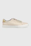 Trampki damskie - Pepe Jeans tenisówki KENTON damskie kolor różowy PLS31444 - miniaturka - grafika 1