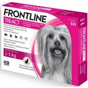 Artykuły przeciw pasożytom - Frontline Tri-Act XS roztwór do nakrapiania dla psów 2-5kg - 1 pipeta - miniaturka - grafika 1