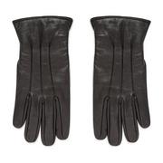Rękawiczki - Rękawiczki Męskie Jack&Jones Jacmontana Leather Gloves Noos 12125090 Black - miniaturka - grafika 1