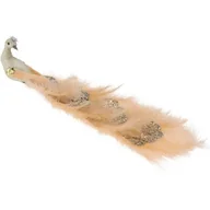 Ozdoby bożonarodzeniowe - Zawieszka HOME & STYLING COLLECTION Paw 30 cm Złoty - miniaturka - grafika 1