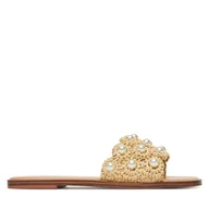 Klapki i japonki damskie - Klapki Aldo Gizelle 14003469 Beżowy - miniaturka - grafika 1