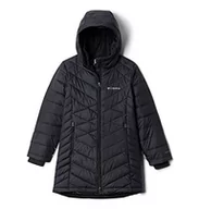 Kurtki i płaszcze dla dziewczynek - Columbia Długa kurtka dziewczęca Heavenly Long Jacket Czarny XS - miniaturka - grafika 1
