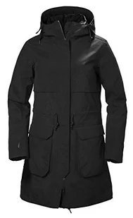 Helly Hansen Helly-Hansen Parka damska Boyne czarny czarny S 53134 - Kurtki damskie - miniaturka - grafika 1