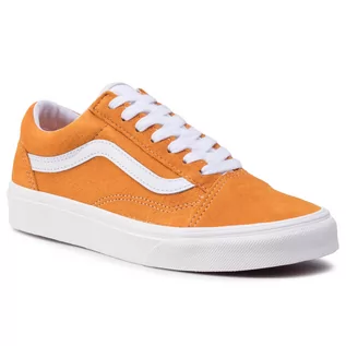 Trampki damskie - Vans Tenisówki Old Skool VN0A4U3B2O31 (Pig Suede)Apricot/Snwwht - grafika 1