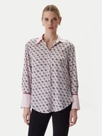 Koszule damskie - Guess Koszula W4YH47 WF1T2 Różowy Regular Fit - miniaturka - grafika 1