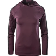 Bluzy sportowe damskie - Bluza treningowa damska do biegania IQ Boyna - miniaturka - grafika 1