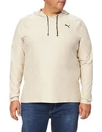 Bluzy męskie - Puma Męska bluza z kapturem S Studio Yogini Lite Peyote Heather m 521018 - miniaturka - grafika 1