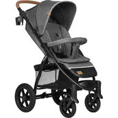 Wózki dziecięce - Lionelo Annet Tour Grey Stone - miniaturka - grafika 1