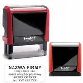 Zabawki zręcznościowe - PIECZĄTKA Firmowa TRODAT 4913 do 8 linii + PROJEKT - miniaturka - grafika 1