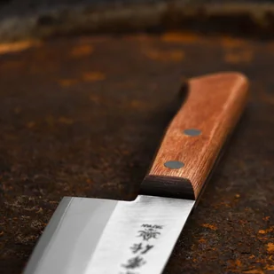 Kanetsune Shirogami#2 Nóż Santoku 16,5 cm - Noże kuchenne - miniaturka - grafika 6